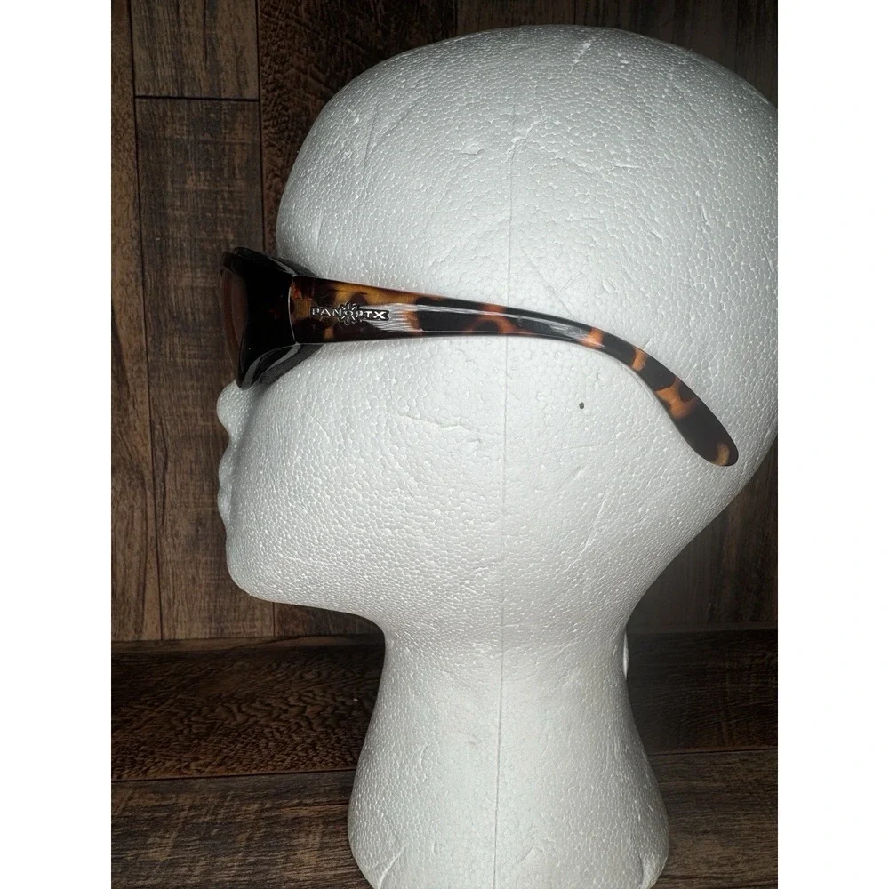 Panoptx Foam Lined Goggles Tortoiseshell Frame Amber Lenses